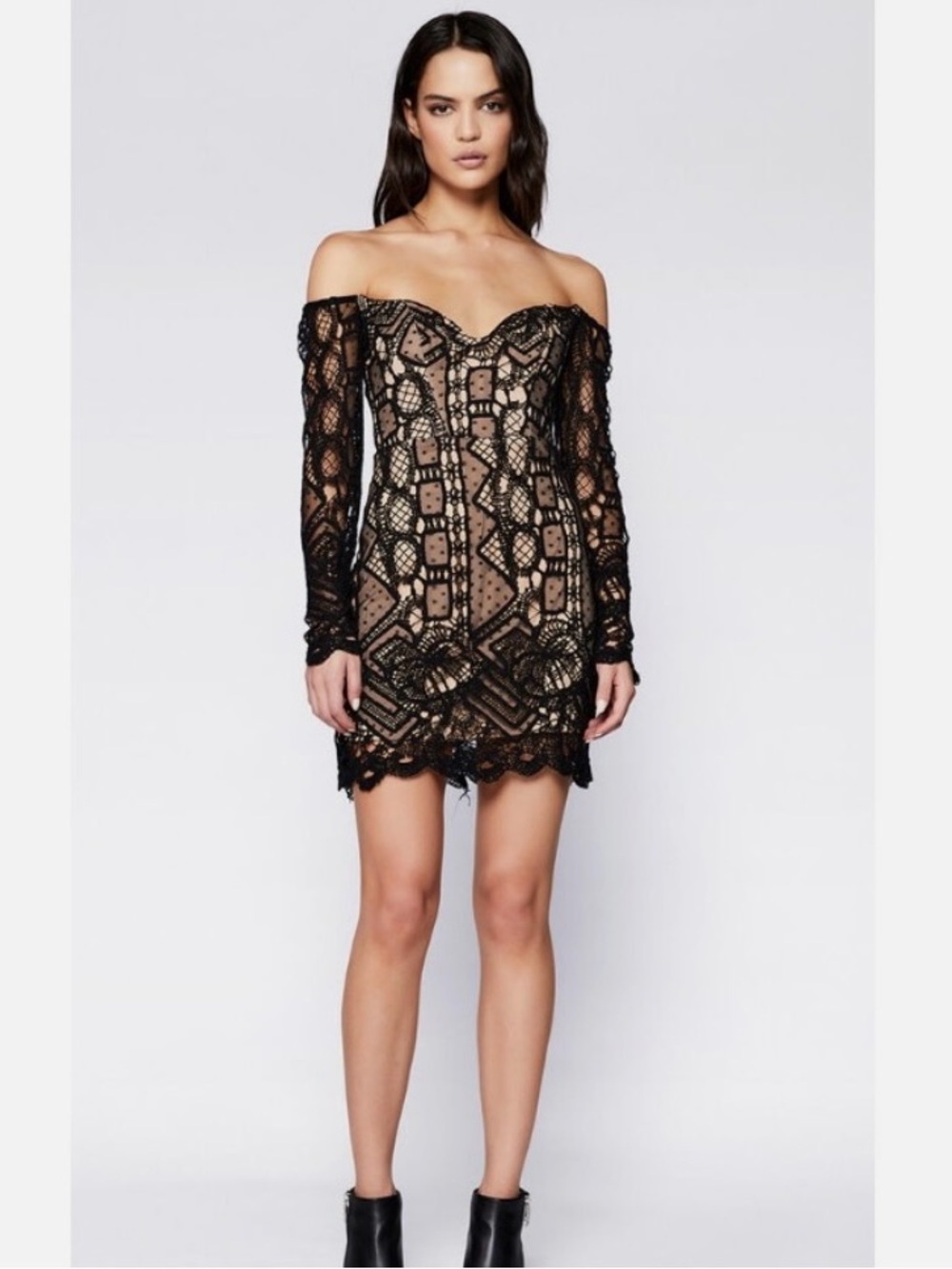 Revolve Bardot Mini Dress